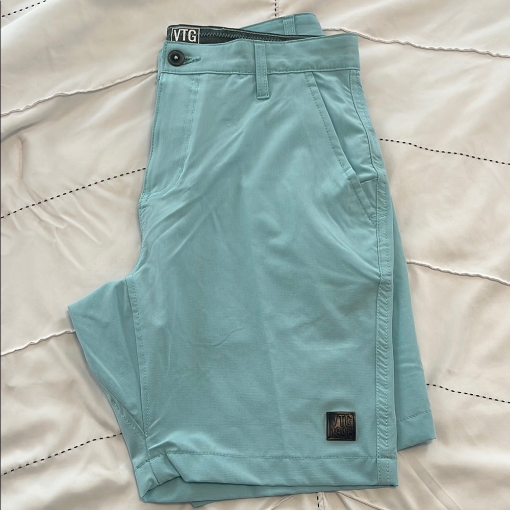 Berle VTG 1947 Performance Light Touquoise Shorts